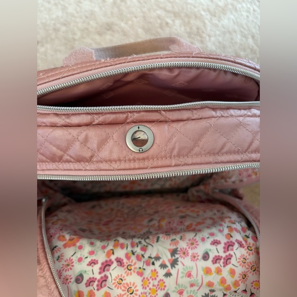 Vera Bradley Iconic Campus Backpack, Rose Quartz - Picture 5 of 10